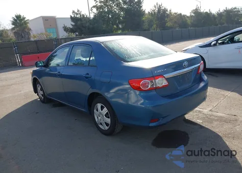 2013 Toyota Corolla L z USA, uszkodzony, nr VIN 5YFBU4EE0DP095485